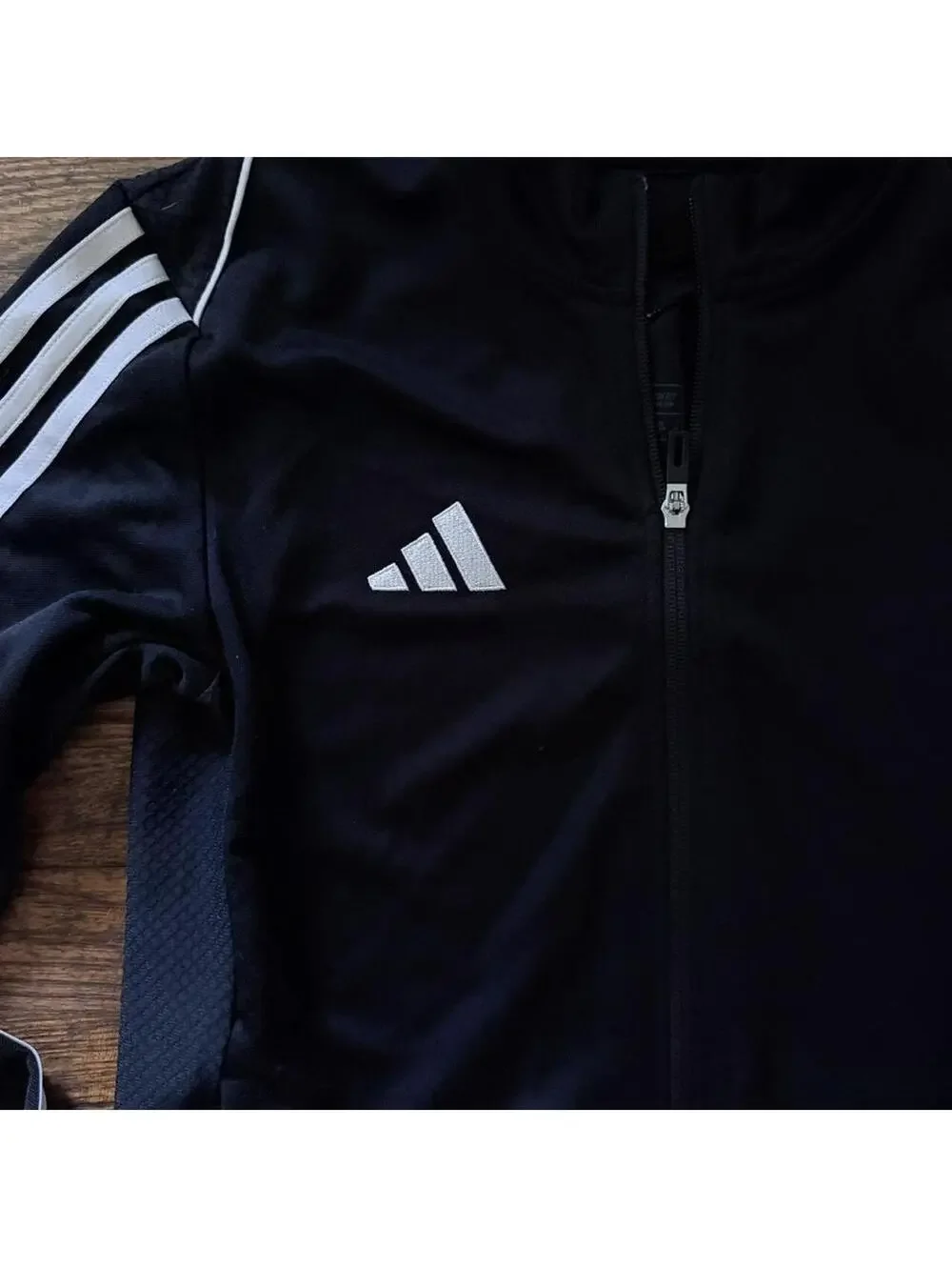 Blokecore  Adidas Tiro Athleisure Training Jacket - Black / White (Like New)❌
